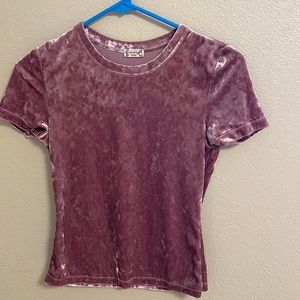 Free people velvet top